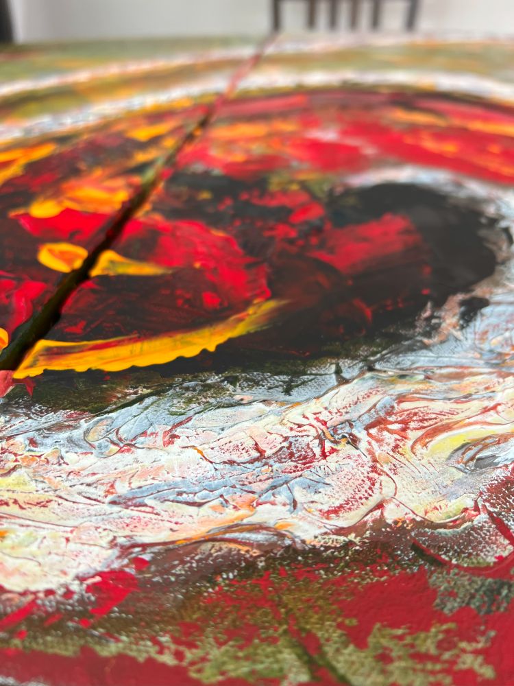 Day 84: My New Abstract Diptych