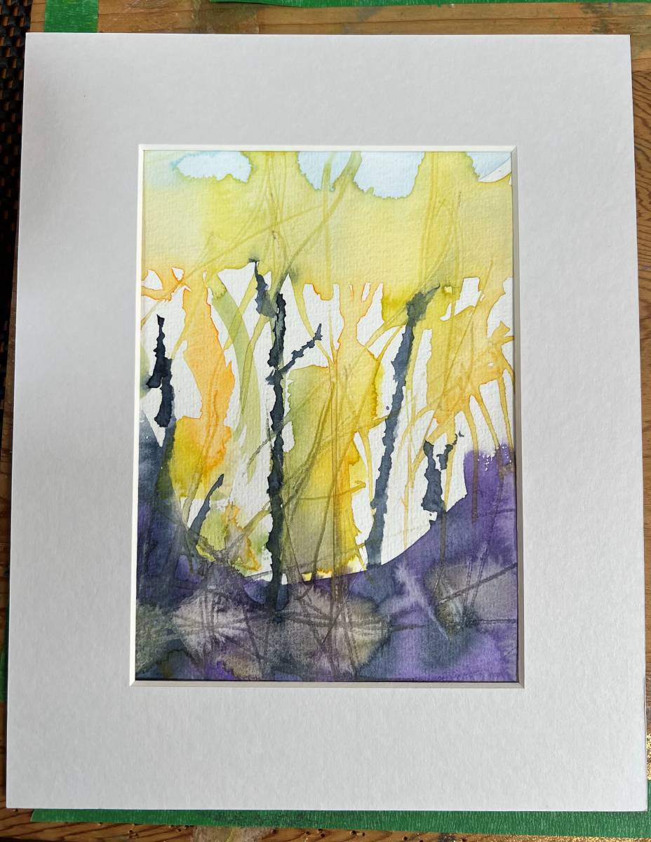 Day 78: A Quick Abstract Watercolour